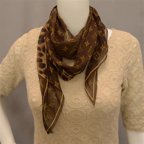 fake louis vuitton purse scarf|louis vuitton cheetah scarf.